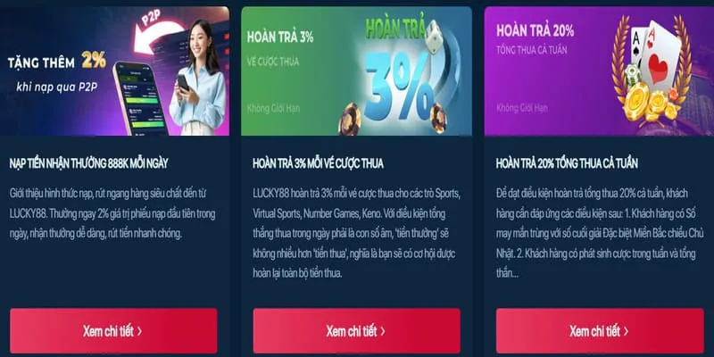 Ưu đãi nạp tiền lần đầu tại dagac3 nhà cái